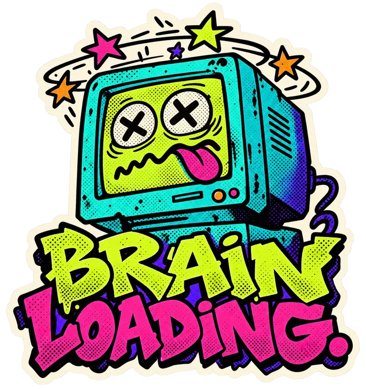 Brain Loading sleepy computer