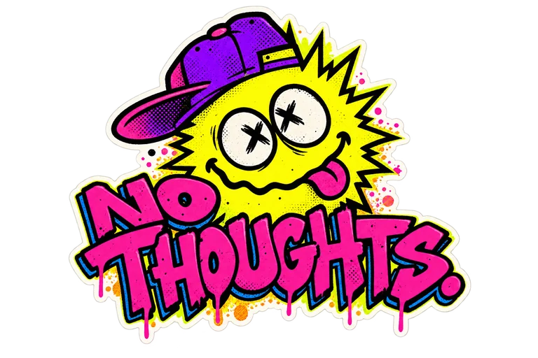 No Thoughts smiley