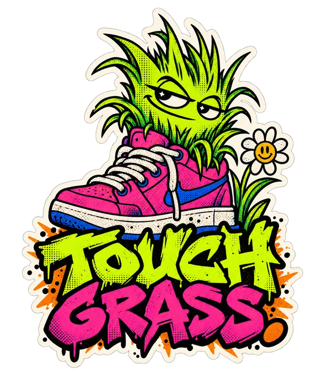 Touch Grass sneaker